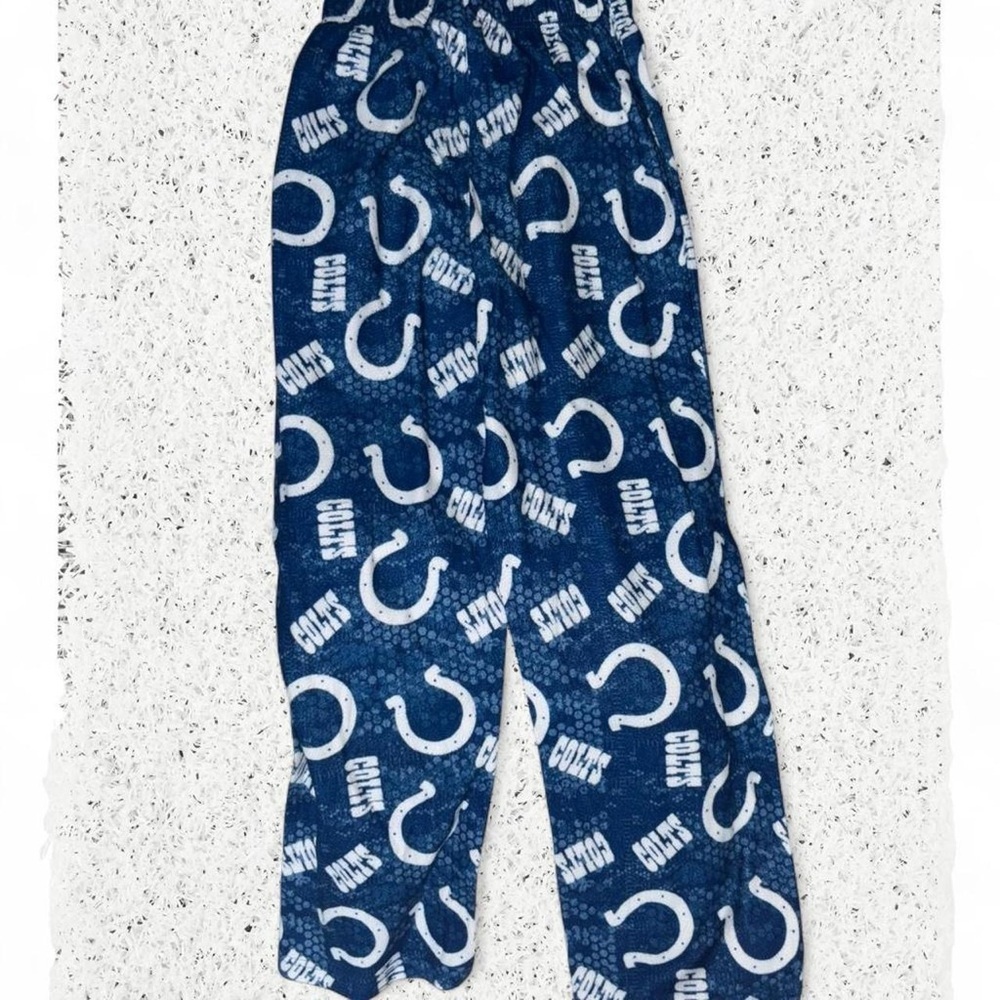 Kids Blue Pajamas with Horseshoe Print